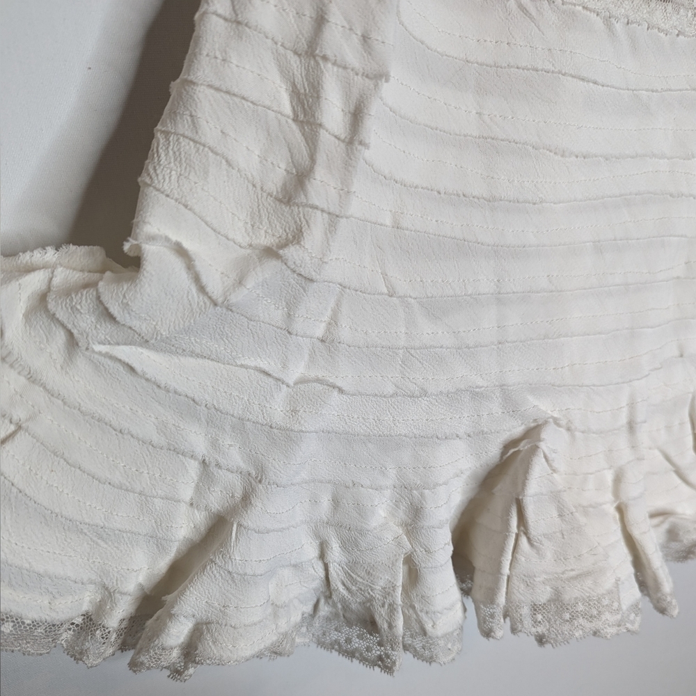 FP One White Lace Cross Top Neon Straps - Picture 10 of 10
